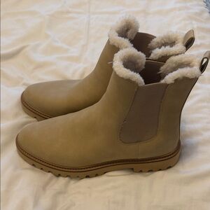 Jcrew tan suede women’s boots